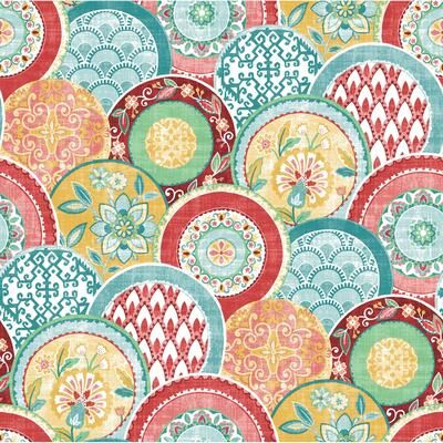 A-Street Prints Laguna Coral Plate Wallpaper