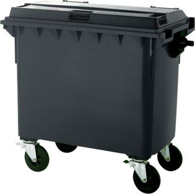 Müllcontainer MGB 660 FD, Kunststoff, 660 l, anthrazit