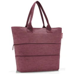 reisenthel® shopper e1 Einkaufstasche twist maroon 12,0 l
