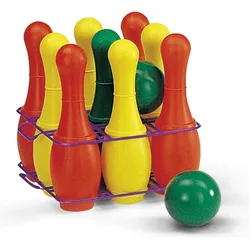 Schneider 26 155 0 - Kegelspiel 27 cm Plastik in Trage Box