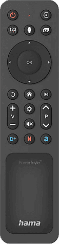 Mando a distancia - Hama Remote Control V Samsung Solar, Para Samsung, Carga solar, Negro