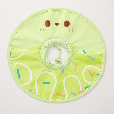 Uplifted Finds Sunflower Shaped Soft Cat Recovery Elizabethan Collar green l