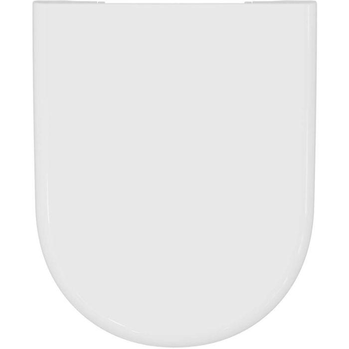 Ideal Standard Washpoint WC-Sitz R392101 Softclosing-Scharniere verchromt, weiß