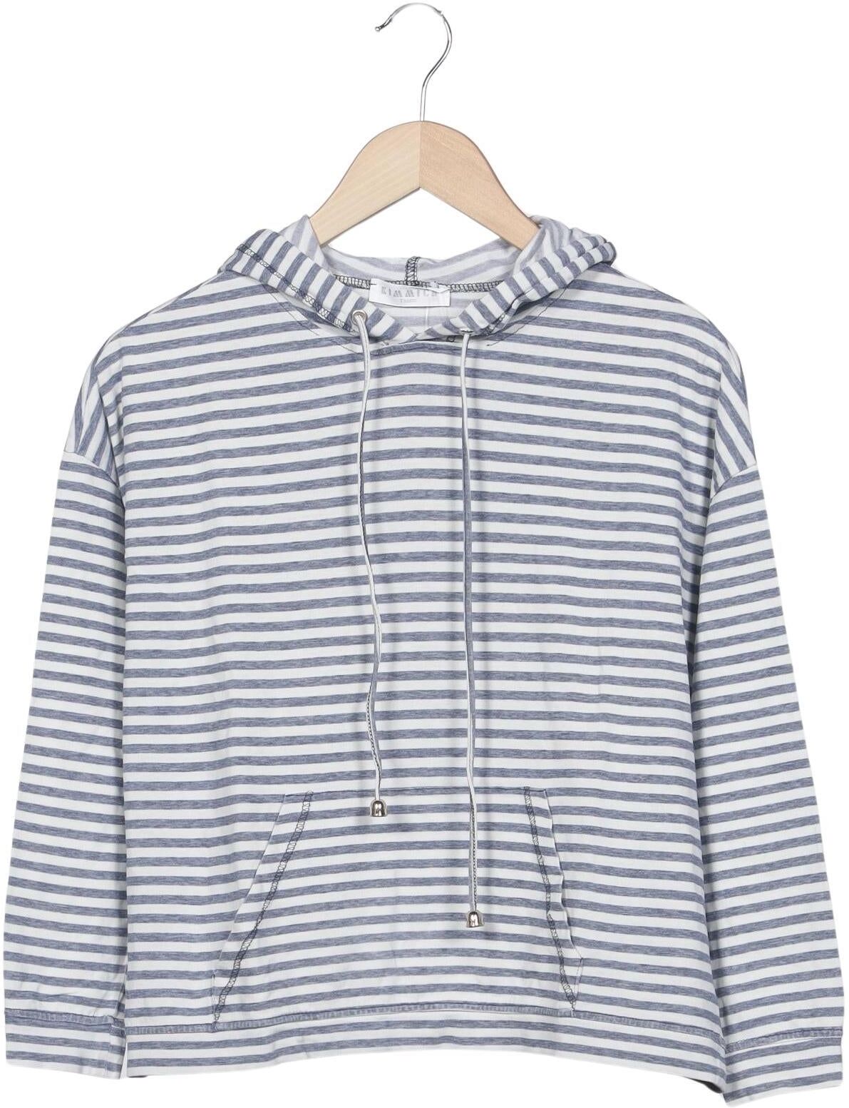 Kimmich Trikot Damen Kapuzenpullover, Mehrfarbig, Gr. M, Baumwolle - Second Hand