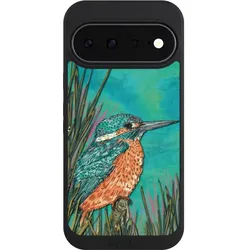 Nivocase Handyhülle für Google Pixel 11 Hülle NIVOpure Case Schwarz Malerei Tiere Vogel (Google Pixel 11), Smartphone Hülle, Schwarz