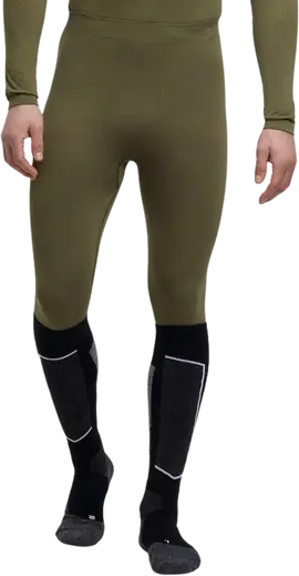 Falke Herren Long Warm Tights (Herb)