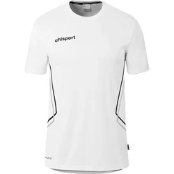 Uhlsport Equipe 29 Poly Shirt Kurzarm weiß/steingrau/schwarz 3XL