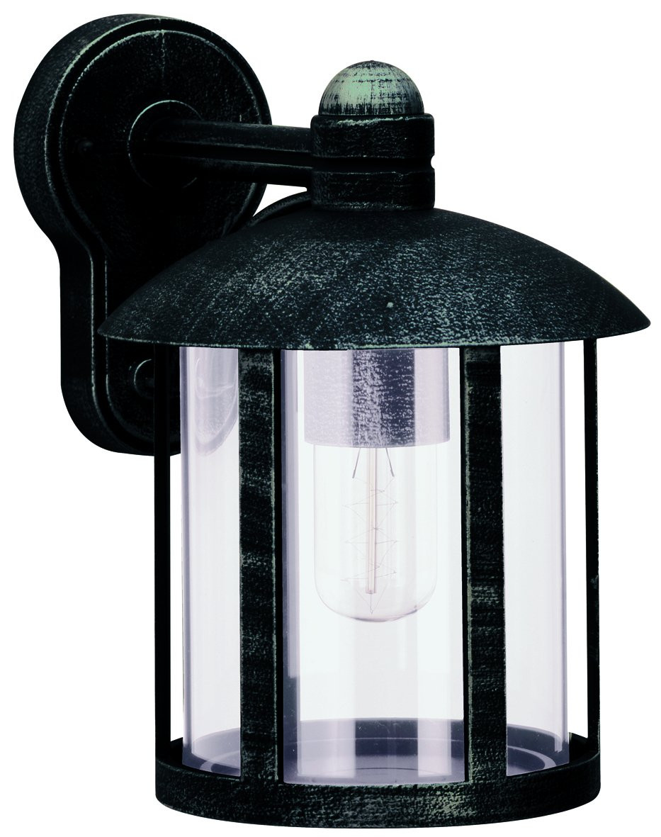 Holli Albert Buitenlamp Down Wandmontage Zwart-Zilver