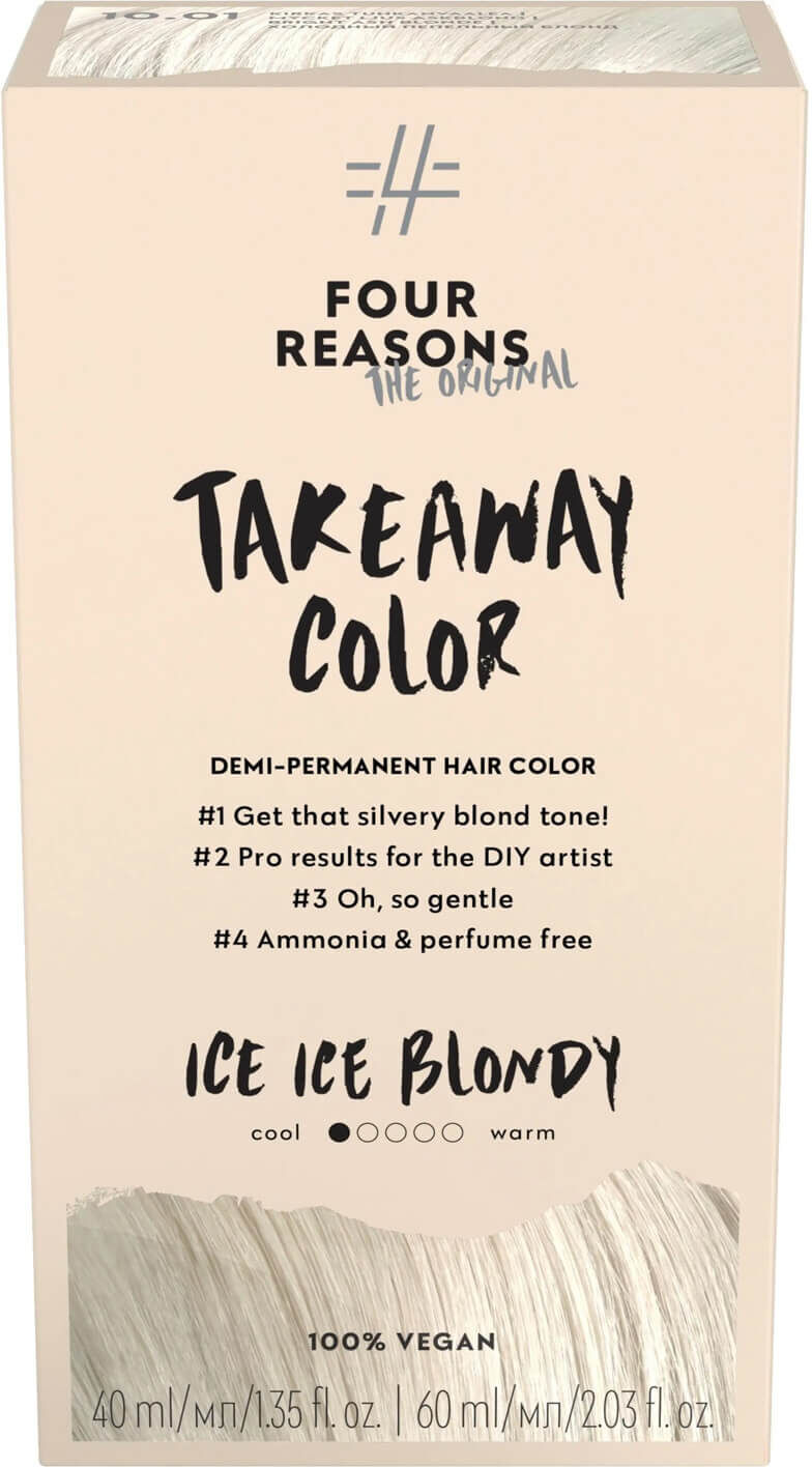 FOUR REASONS Takeaway Color No.10.01 Ice Ice Blondy 100ml