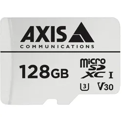 Axis Speicherkarte Surveillance 128 GB microSDXC 10 Stück (128 GB, microSDXC, U1, UHS-I), Speicherkarte, Weiss, Schwarz