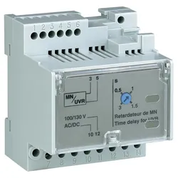 Schneider Electric LV833681SP Verzögerungseinheit MN Unterspannungsauslöser 100/130V AC/DC Zeit einstellbar