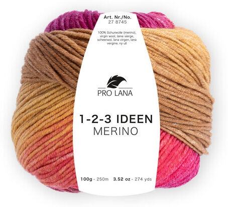 Pro Lana Wolle 1-2-3 Ideen Merino