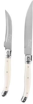 French Home Laguiole 2 Piece Citrus Knife Set - Faux Ivory