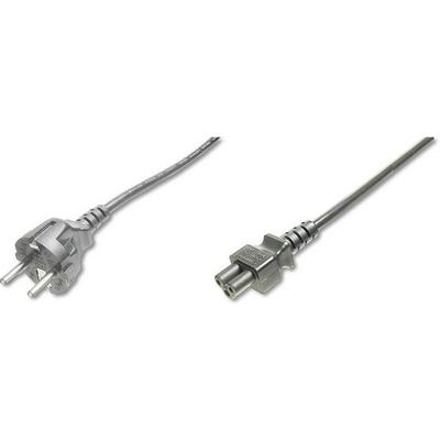 Digitus Computer, Strom Kabel [1x CEE-Stecker - 1x Kleeblatt-Buchse C5] 1.80 m Schwarz