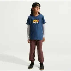 NIKE Kinder Shirt Kylian Mbappe, Größe S in Blau Blau