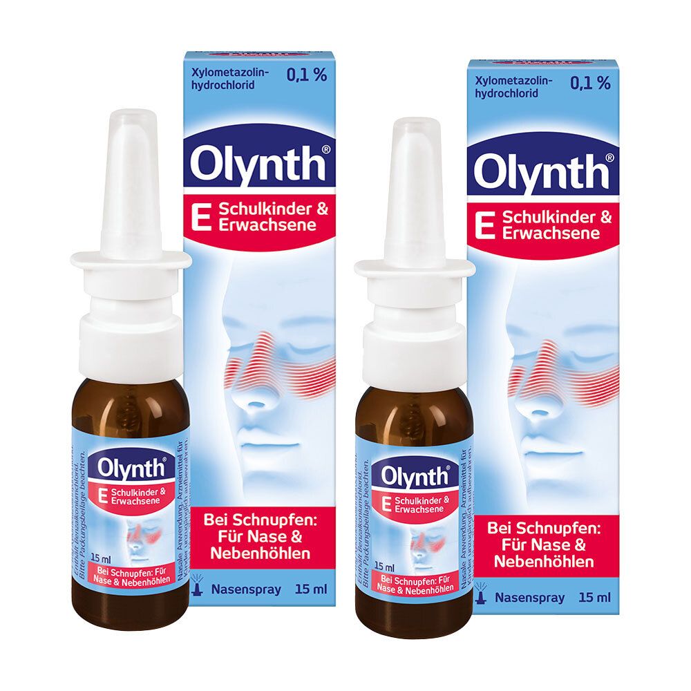Olynth 0,1% für Erwachsene Nasendosierspray 2x15 ml