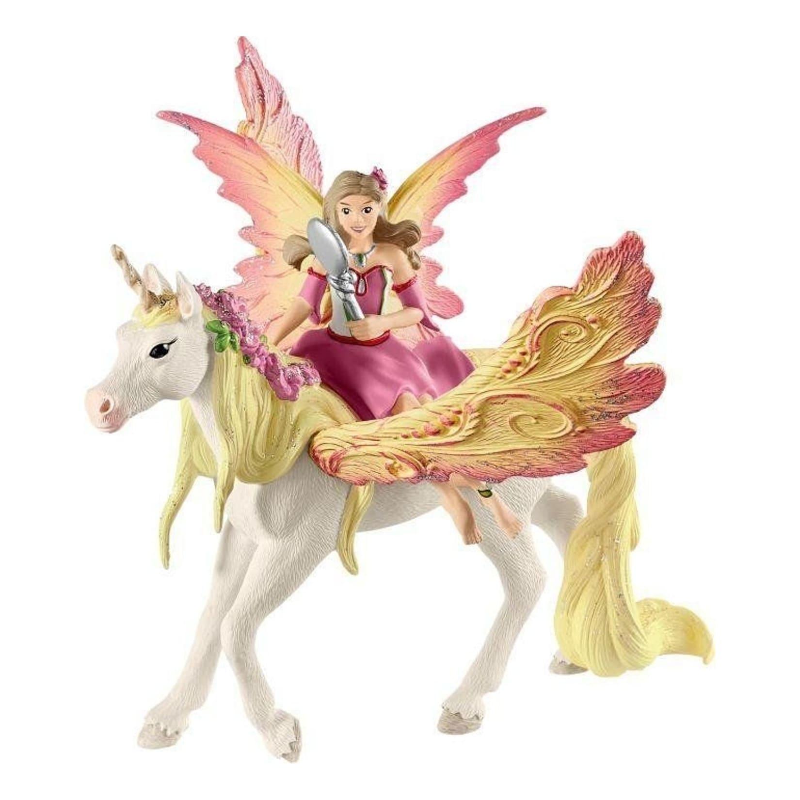 Schleich Feya mit Pegasus-Einhorn
