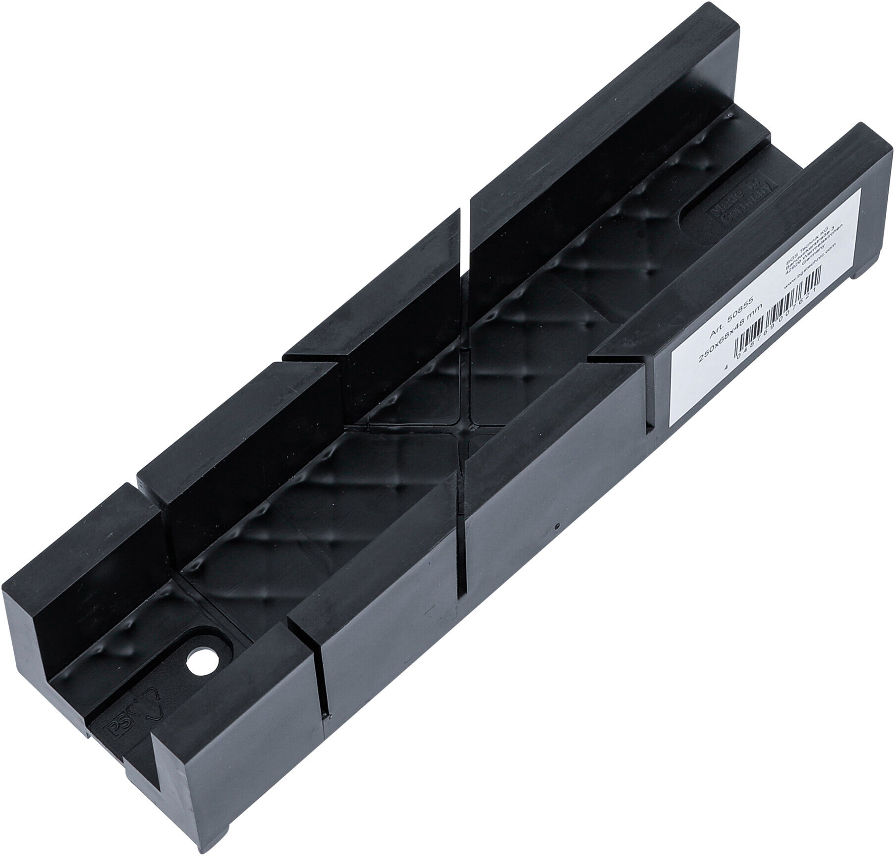 BGS Kunststoff-Gehrungslade 50855, 245 x 65 x 48 mm ; BGS technic)