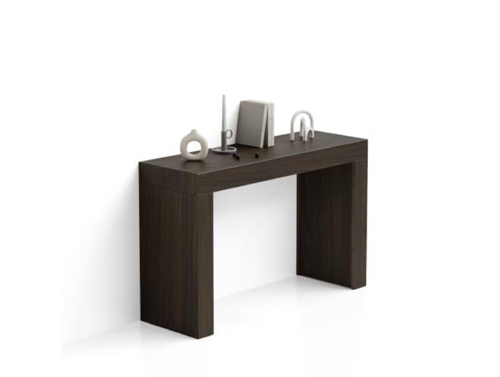 MOBILI FIVER, Konsolentisch Evolution 120x40 Eingangsbereich, Nussbaum, Dunkel, Made In Italy
