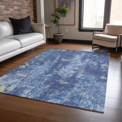 Addison Rugs Machine Washable Indoor/ Outdoor Abstract Imprints Chantille Rug