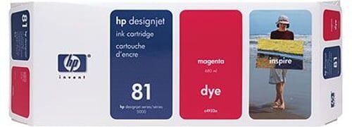 HP 81 (C4932A) tinteiro magenta