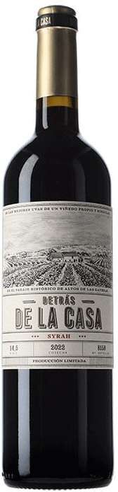 Vino Syrah 2022 Viña Al Lado De La Casa - Intenso y elegante Syrah de España
