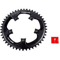 Praxis Kettenblatt 46 Zähne Specialized Turbo, 1-fach, 110 mm Lochkreis, 11-/12-fach, Alu