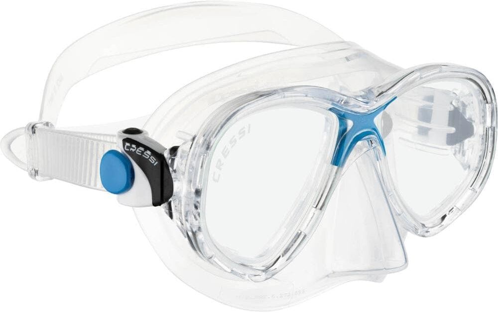Cressi blau, transparent Einheitsgröße