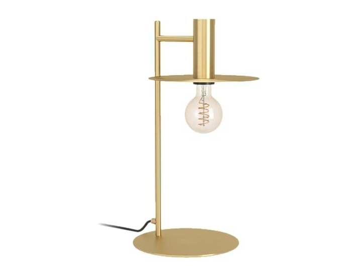EGLO Lampe de table Escandell\, lumière de chevet élégante\, luminaire à poser pour salon et chambre\, métal en laiton brossé\, douille E27