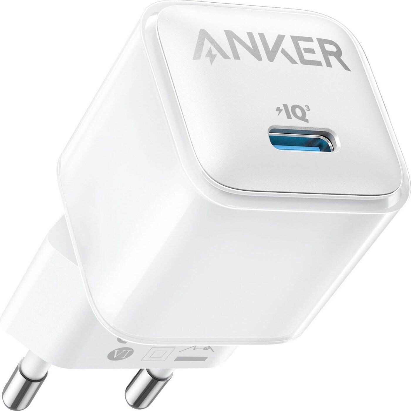 Anker 511 Nano Pro 20W USB-C Schnellladegerät, weiß A2346G21