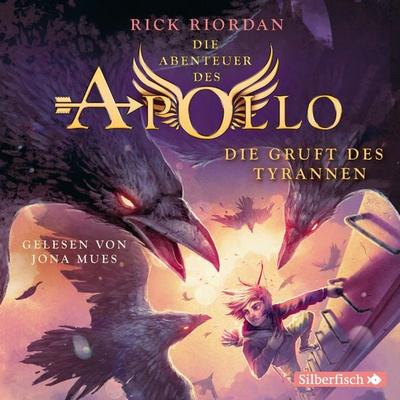 Die Abenteuer des Apollo 4: Die Gruft des Tyrannen - Rick Riordan, Audio, 9783844923308