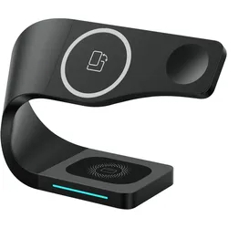 Avizar LFX 178 BLACK MagSafe Ladegerät (15 W), Wireless Charger, Schwarz