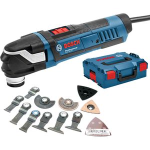 Bosch Multifunktionswerkzeug GOP 40-30, 400W, mit 16-teiligem Zubehör-Set und Koffer