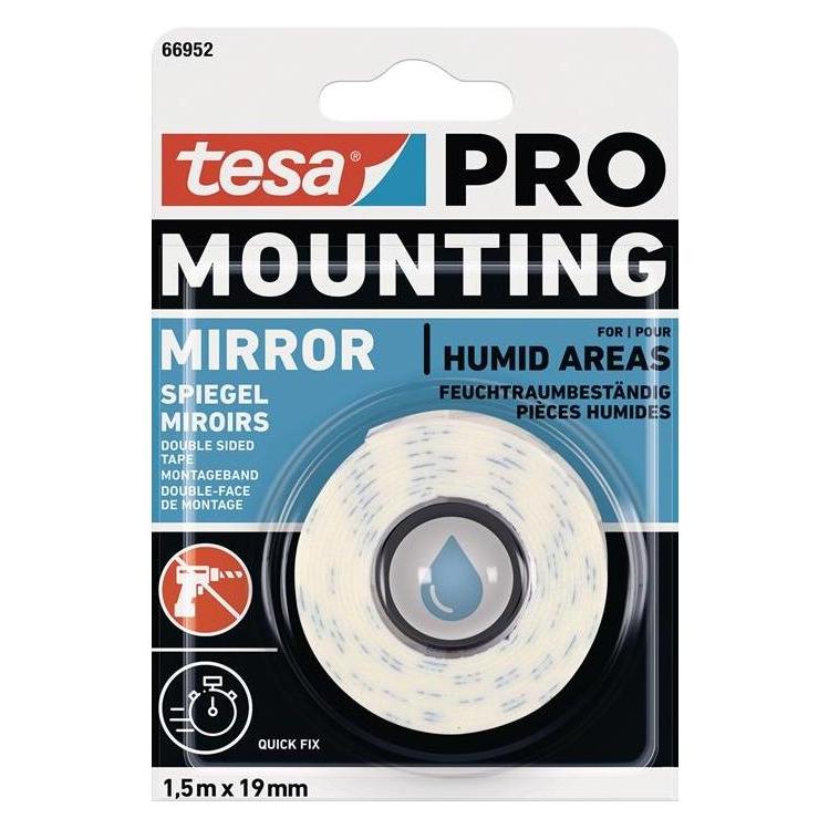 tesa Mounting PRO Spiegel 1,5m:19mm (19 mm) (66952-00000-00)