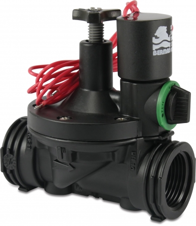 Bermad Magnetventil 9 VDC, 24 VDC, 24 VAC, 1 - 3" IG/IG Innengewinde mit und ohne Durchflussregulierung (Bermad Magnetventil 9 VDC, 24 VDC, 24 VAC, 1" IG/IG, 2" IG/IG, 3" IG/IG: Bermad Magnetventil 1 Zoll 24 VAC IG Innengewinde OHNE Durchflussregulierung) 3.37