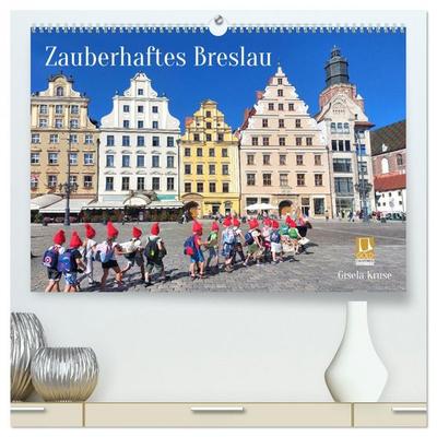 Zauberhaftes Breslau (hochwertiger Premium Wandkalender 2026 DIN A2 quer), Kunstdruck in Hochglanz