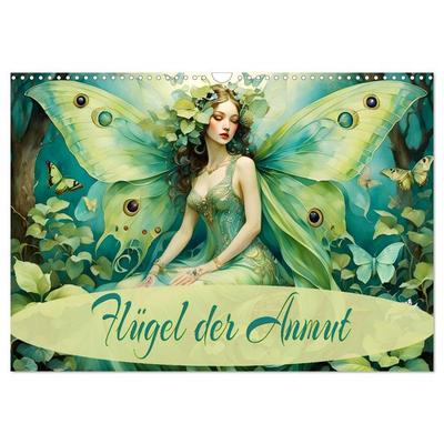 Flügel der Anmut (Wandkalender 2026 DIN A3 quer), CALVENDO Monatskalender