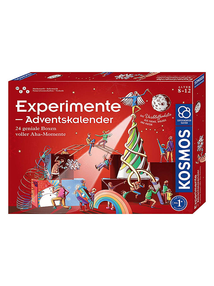 Kosmos Adventskalender "Experimentieren" - ab 8 Jahren - onesize