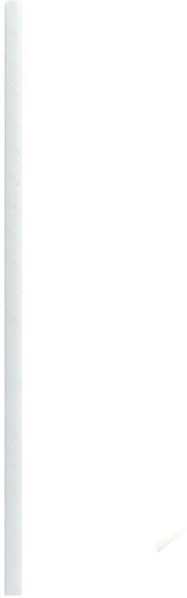 Firstpack Set da 3000 pezzi Cannuccia bianca 0,6 x 0,6 x 19,7 cm