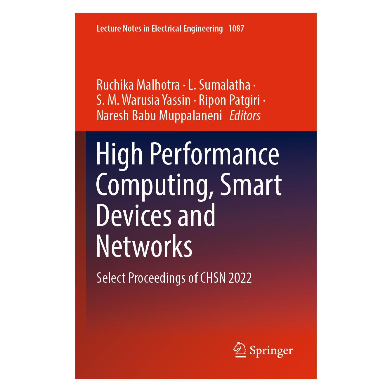 Springer High Performance Computing, Smart Devices and Networks (Englisch, Softcover, L/M Warusia Yassin, Naresh Babu Muppalaneni, Ripon Patgiri, Ruchika Malhotra, S, S. M. Warusia Yassin, Sumalatha) (57174299)