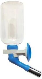 Uplift Treasures No Drip Dog Water Dispenser Bottle blue 500ml
