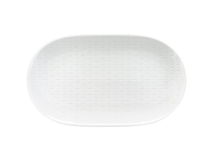 BAUSCHER Servierplatte Scope weiss Porzellan Oval B 32.5 cm
