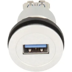 Schlegel USB-Einbaubuchsen 3.0 Buchse, Einbau RRJ USB3SWAA 633 Inhalt: 1 St., Elektronikkabel + Stecker, Schwarz