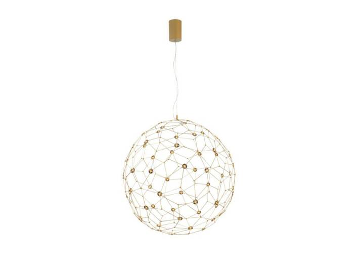 Nova Luce Pendelleuchte Sole - Gold , 80 Design, Glamour, Modern