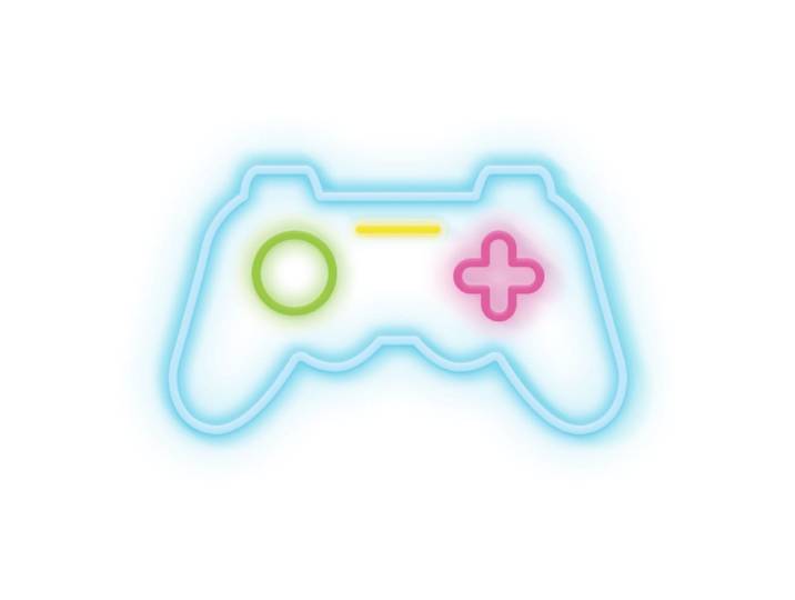 Eclairage néon joystick