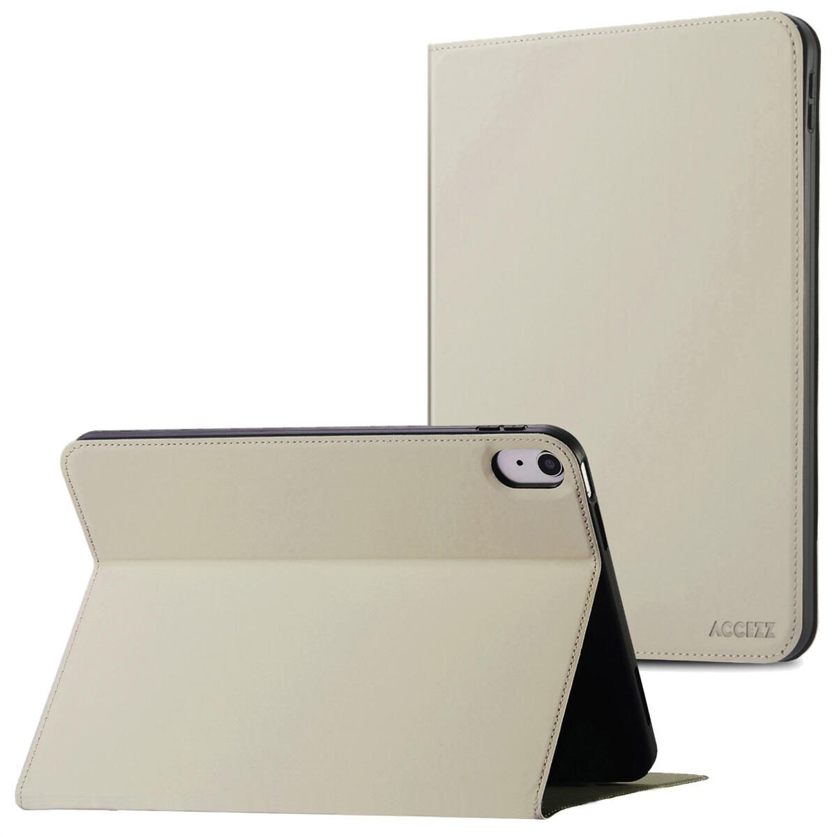 Accezz Classic Klapphülle für das Apple iPad 11 (2025) 11 Zoll A16 / iPad 10 (2022) 10.9 Zoll - Greige SH00081390