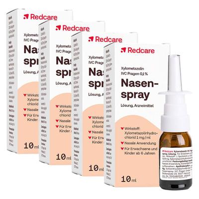 Redcare Nasenspray 4er-Pack 4x10 ml Spray