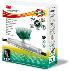 3M Scotchcast Gießharz-Verbindungsgarnitur 92-NBA 1C GS, 0,6/1 kV, 4x 1,5 - 6 / 5x 1,5 - 6 mm2, Schraubverbinder
