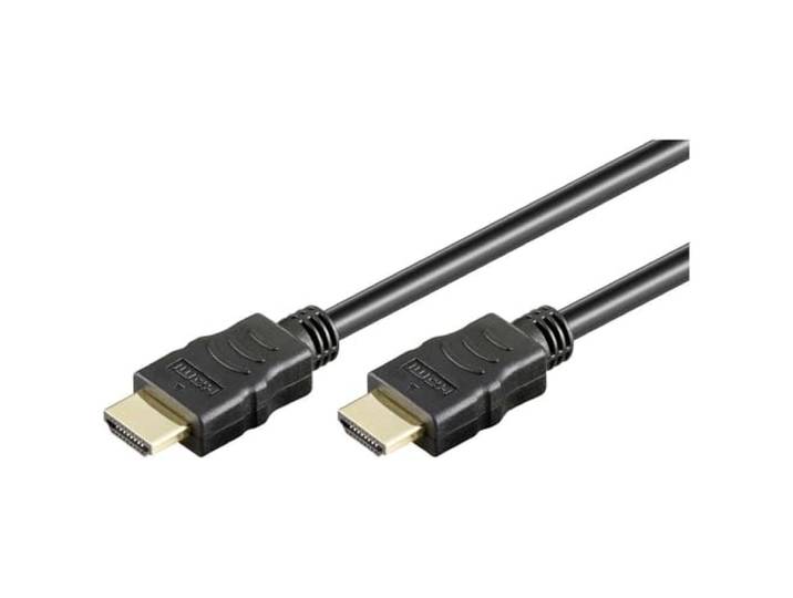 goobay 10m High Speed HDMI™ kabel met ethernet, 4K (2160p), vergulde contacten