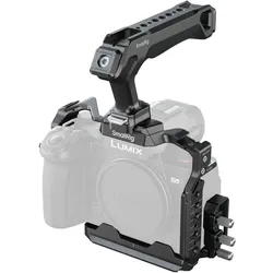 SmallRig Cage Kit for Panasonic G9 II / S5 II / S5 IIX (Cage), Video Zubehör, Schwarz